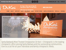 Tablet Screenshot of drkori.com